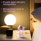thumbnail image 2 of Control eficiente de insectos, luz con altavoz Bluetooth con atracción de luz ultravioleta, funcionamiento silencioso y diseño de bajo consumo energético, 2 of 4