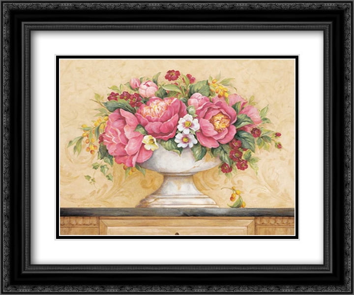 Summer Solstice I 2x Matted 24x20 Black Ornate Framed Artwork Print by Gladding,... by FrameToWall