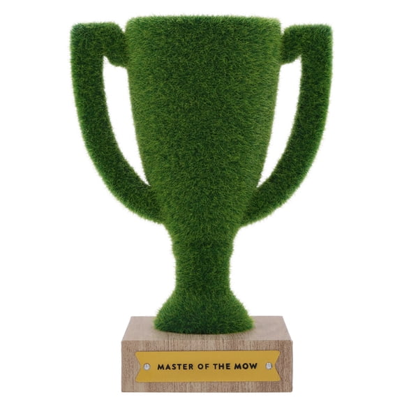 Master of the Mow Faux Grass Trophy, Green, Father's Day by Way To Celebrate