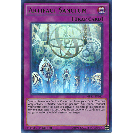 Artifact Sanctum - MP15-EN041 - Ultra Rare - 1st Edition