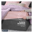 thumbnail image 4 of Set Edredón Invernal y Sábana De Cajón Individual Esquimal Lila - Rosa Diseño de la tela Liso, 4 of 6