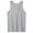 Gray1, variant on fatyb Men's Cotton Tank Tops Summer Sleeveless Casual T Shirts for Men Solid Color Lightweight Tees