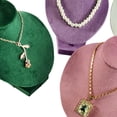thumbnail image 6 of WINDLAND Sturdy Flannel Jewelry Display Bust Versatile Necklace Display Mannequin Sturdy Organizers for Jewelry Enthusiasts, 6 of 8