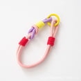 thumbnail image 4 of Stylish Fluorescent Color Phone Strap Bag Braided Strips Keycord Hanging Trousers Accessories Keychain Wrist Rope style 8, 4 of 5