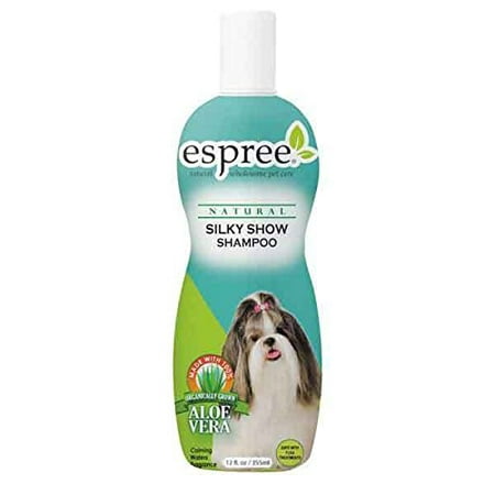 Silky Show Dog Shampoo Pet Grooming Bathing Natural Shine Gentle Cleanser 12