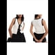 thumbnail image 3 of Chaleco de Punto con Cuello en V y Lazo de Dinero Antiguo para Mujer. L, 3 of 8