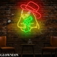 thumbnail image 2 of Glowneon Squirrel Cowboy Led Lights For Western Cowboy Bar Wall Decor, 2 of 5