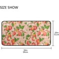 thumbnail image 3 of Kitchen Mat Watercolor Floral Apple Kitchen Rug Mat Anti-Fatigue Comfort Floor Mat Non Slip Oil Stain Resistant Easy to Clean Kitchen Rug Bath Rug Carpet for Doormat Home Decor Gifts, 3 of 7