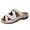 White, variant on Utoimkio Wedge Sandals for Women with Arch Support Summer Casual Open Toe Beach Sandals for Women Casual Comfortable Walking Slippers