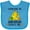 Turquoise, variant on Inktastic Someone in San Diego Loves Me Boys or Girls Baby Bib