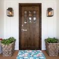 thumbnail image 6 of Fotbe Extra Durable Door Mat - Dirt Trapping Outdoor Welcome Mats - Non-Slip Outdoor Door Mats - Low Profile Front Door Mat - Indoor (16" x 24", Panda Flying in the Sky ), 6 of 9