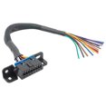 thumbnail image 2 of Hembra para abrir el cable OBD2 Puerto de reemplazo del cable Puerto del tablero del tablero para el vehículo Kit de reparación del arnés de bricolaje, 2 of 8