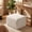 Off white, variant on Plush Boneless Ottoman,Upholstered Cloud Couches Footrest Ottoman for Boneless Couch for Living Room, White