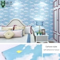thumbnail image 4 of Rollos de papel de pared de dibujos animados para guardería, habitación de niños y bebés, papel tapiz para niños, 4 of 4