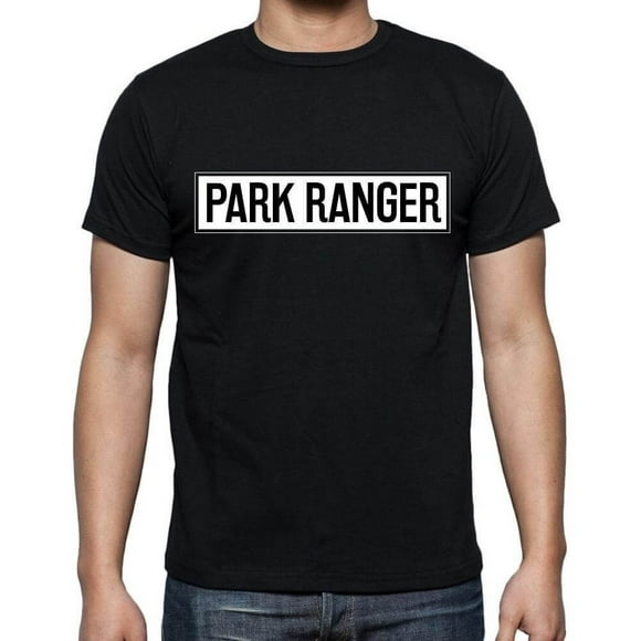 T-Shirt Graphique pour Hommes Park Ranger Occupation Éco-Friendly Édition Limitée à Manches Courtes Tee-Shirt Vintage Anniversaire Cadeau Nouveauté