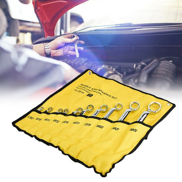 Spanner Set 10pcs Double Ring End Spanner Double End Wrench Rapid