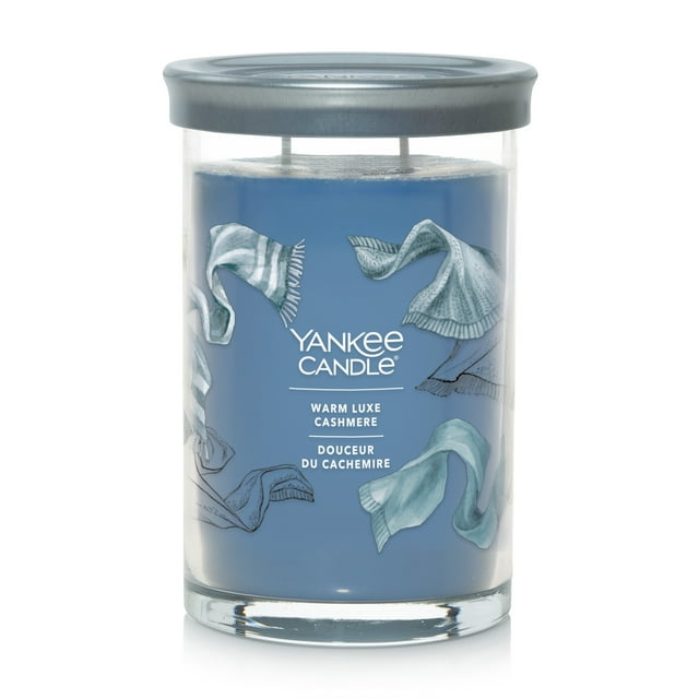 Bougie parfumée Yankee Candle Signature, bougie en pot format grand