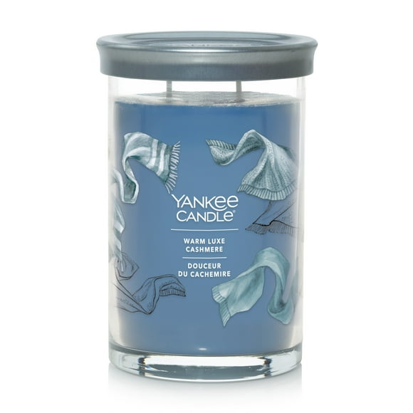 Bougie parfumée Yankee Candle Signature, bougie en pot format grand