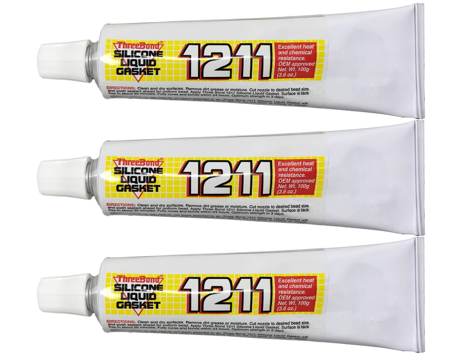 ThreeBond Genuine OEM Silicone Liquid Gasket TB1211 3 Pack