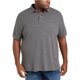 thumbnail image 1 of Polo de rugby Tommy Hilfiger para hombre Solid Ivy, gris, XLT, 1 of 4