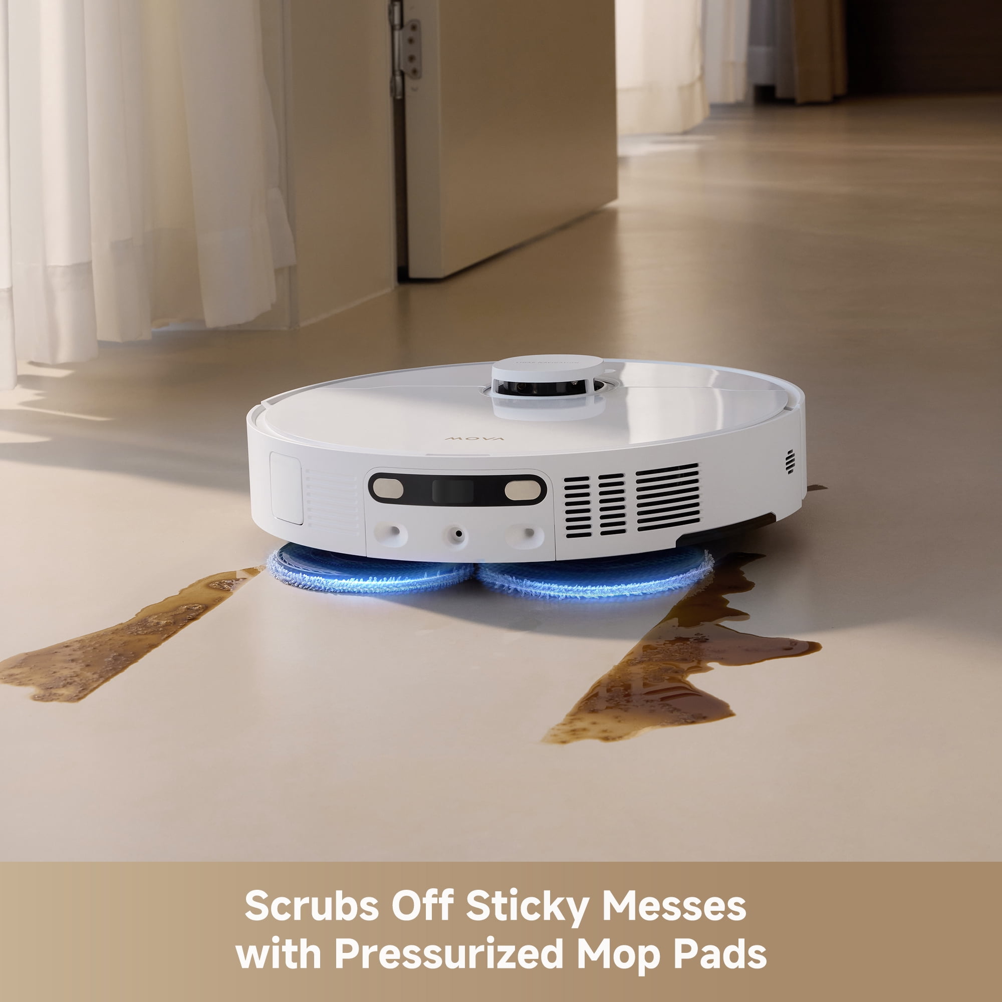 MOVA P10 Ultra Robot Vacuum Cleaner with Smart Mapping and 8,300Pa Suction