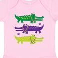 thumbnail image 4 of Inktastic Mardi Gras Holiday Alligators Boys or Girls Baby Bodysuit, 4 of 5