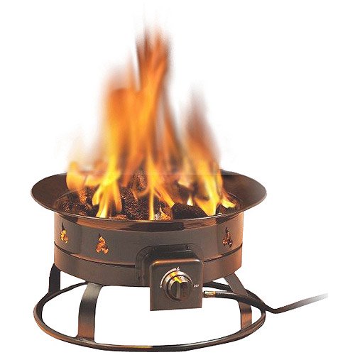 Portable Propane Fire Pit Camping