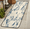 Multicolour 4, variant on CURLYOOT Brown Leopard Cheetah Runner Rug 2'x6' Washable Kitchen Runner Rug Indoor Non Slip Laundry Rugs Floor Carpet for Hallway Kitchen Entryway Bedroom Living Room