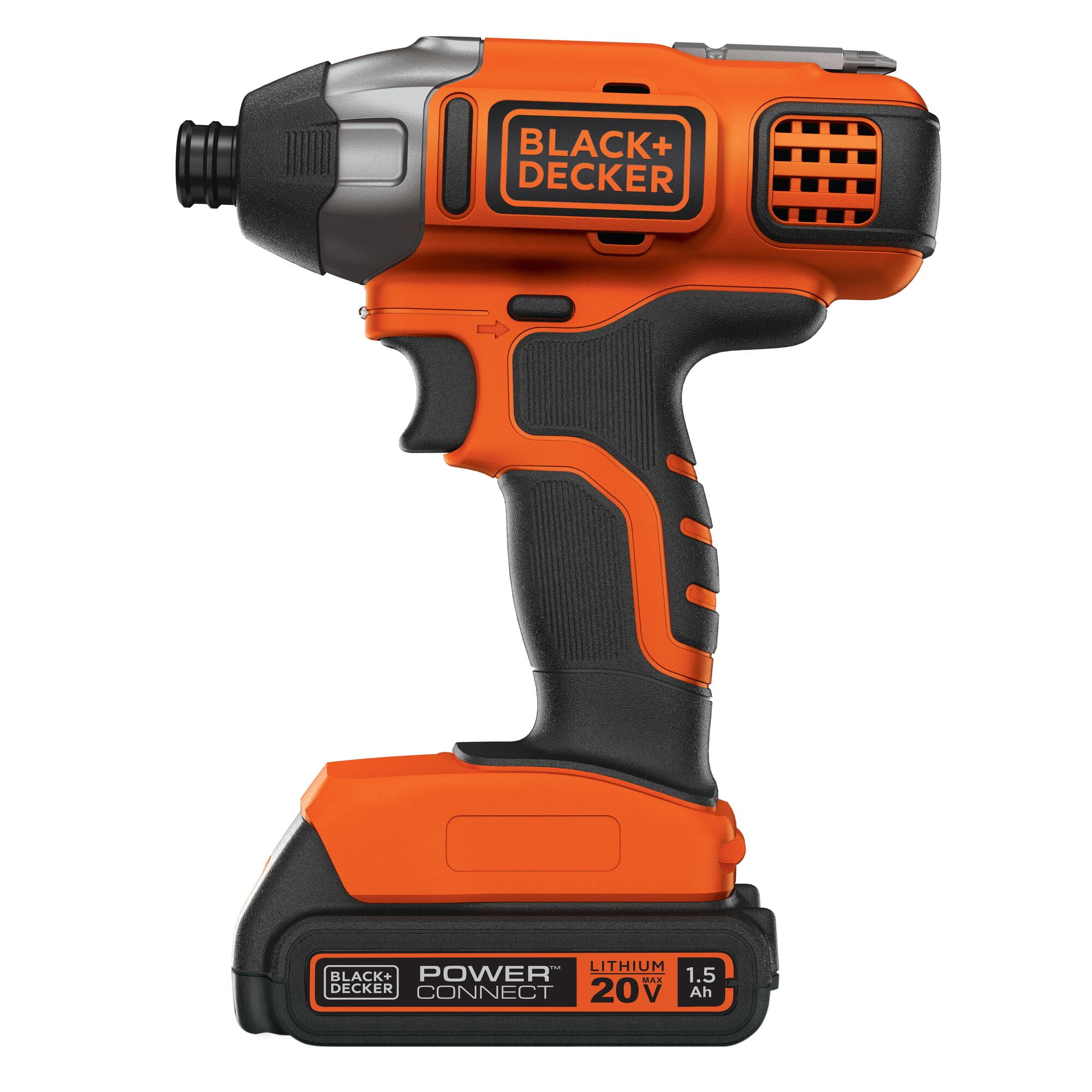 BLACK+DECKER 20-Volt MAX* Lithium-Ion Cordless Impact Driver, BDCI20C 