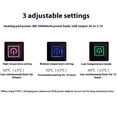thumbnail image 2 of Yingyy Electric Pad, Four-Zone Pad, Adjustment, Back-Heating an intelligent Seat Heating Machine Washable, Soft Fabric, For Chairs, And Cushions, 2 of 6
