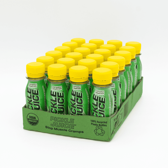Pickle Juice Clinically Proven Muscle Cramp Relief Shots, Extra Strength, 24 Pack - 2.5oz