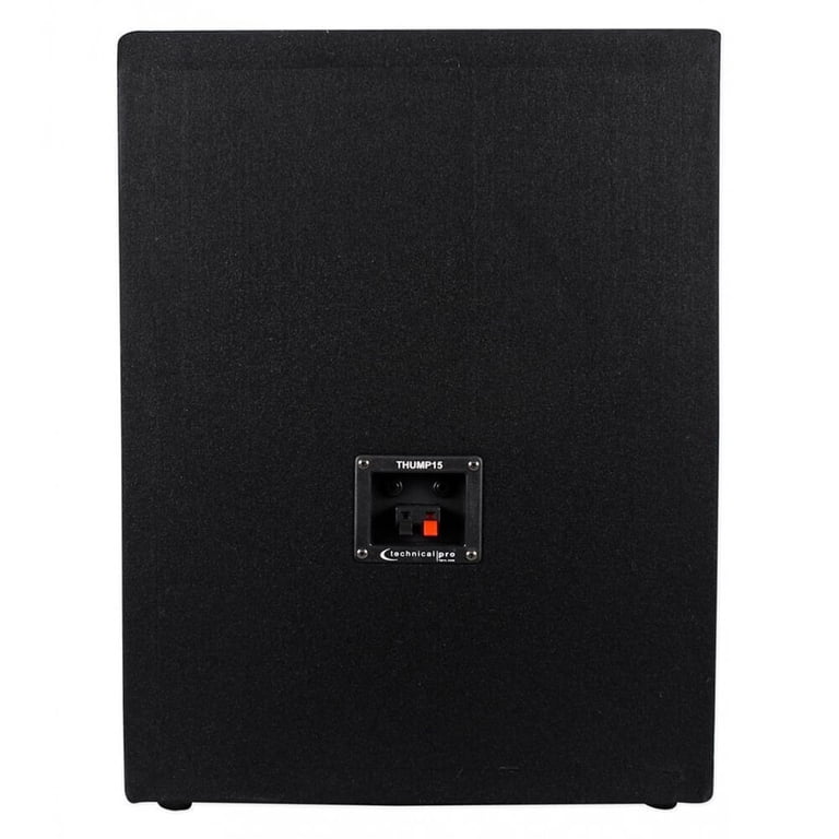 Technical Pro THUMP15 Carpeted 15 inch Passive Subwoofer with