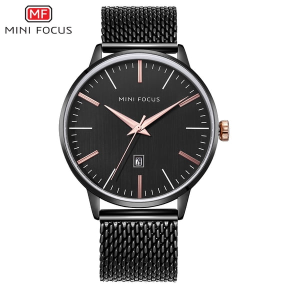 Watches Men Luxury Wristwatches Quartz Waterproof Stainless Steel
