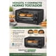 thumbnail image 3 of Horno Tostador Electrico Hamilton Beach 4 Rebanadas para Hornear y Asar Compacto para Pizza 9” con Temporizador 1100W, 3 of 9