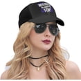 thumbnail image 5 of Rhea and Ripley Baseball Cap Trucker Hats Hip Hop Adjustable Hat Snapback Cap Unisex Dad Hat Black, 5 of 5