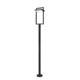 thumbnail image 1 of Z Lite 566PHXLR-567P-BK-LED 104 in. Luttrel LED Black Outdoor Post Mounted Fixture, 1 of 1
