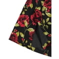 thumbnail image 7 of Lars Amadeus Men's Casual One Button Notched Lapel Floral Print Blazer, 7 of 7