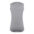 thumbnail image 5 of Camiseta sin mangas con cuello redondo y letras a la moda de verano para mujer, blusa, jersey Pompotops  lopia993288, 5 of 5