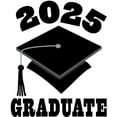 thumbnail image 3 of CafePress - Class Of 2025 Graduate Hat - Greeting Card, Blank Inside Glossy, 3 of 4
