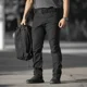 thumbnail image 1 of IX5 pantalones Cargo tácticos de senderismo para hombre, pantalones elásticos Ripstop para correr, ropa de calle impermeable con múltiples bolsillos, pantalones largos S-2XL, 1 of 5