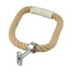 thumbnail image 2 of Stylish Rustic Hand Towel Holder Iron Coat Hanger with Hemp Rope, 2 of 10