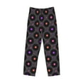 thumbnail image 2 of Haiem Vinyl Records Musical Notes Men's Pajama Pants Ultra Lightweight Pjs Bottoms Sleepwear Bottom Pants With Pocket Drawstring-XX-Large, 2 of 7