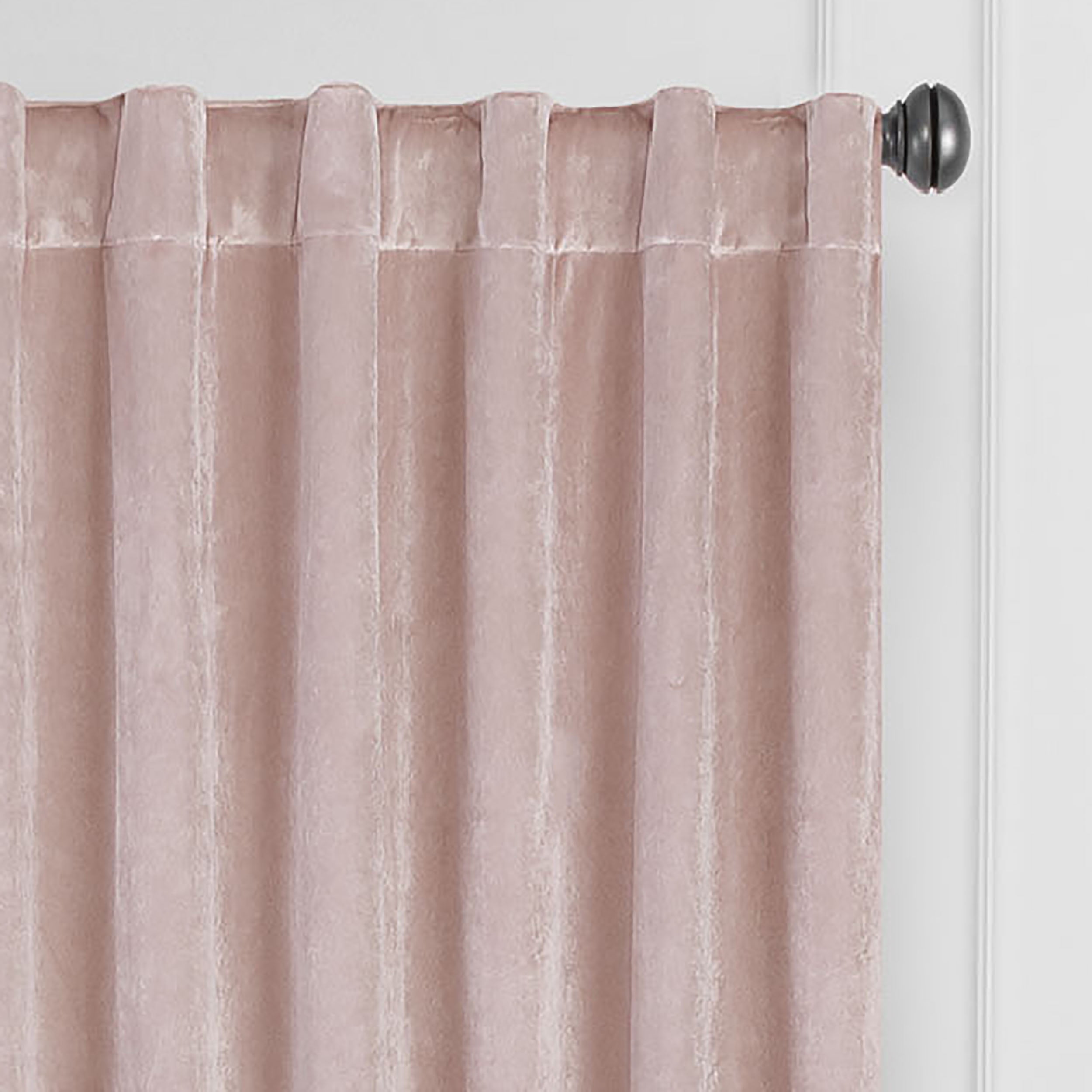 Eclipse Absolute Zero Harper Absolute Zero 100% Blackout 50 x 108 Curtain Panel in Blush