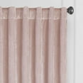 thumbnail image 3 of Eclipse Absolute Zero Harper Absolute Zero 100% Blackout 50 x 108 Curtain Panel in Blush, 3 of 3