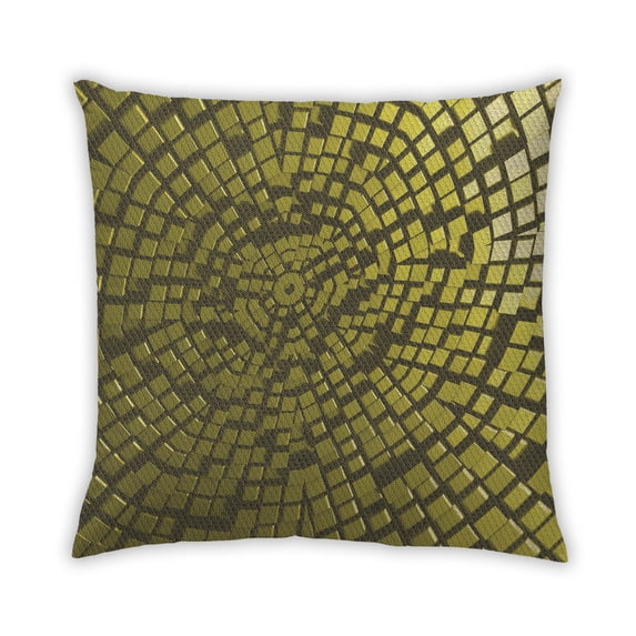 Ahgly Company Outdoor Square Contemporary Throw Pillow, 18 inch by 18 inch
