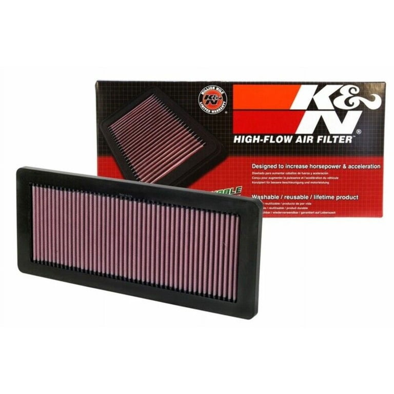 Filtre à Air K&N 33-2940 Lavable - Haute Performance Pour Citroën, DS, Peugeot, Mini (2007-2019)