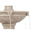 thumbnail image 5 of Stafford 48" High Large Traditional Italian Indoor Outdoor Decor Faux Stone Floor Fountain 3-Tier Outside, 5 of 9