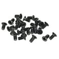 thumbnail image 5 of Uxcell M3 x 6mm Phillips Screw Fastener Black Zinc Plated 150 Pack, 5 of 5