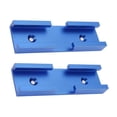 thumbnail image 1 of LoonWear 2Pcs 80Mm Woodworking Chute Cross Track Connector T-Track Intersection Aluminum, 1 of 5
