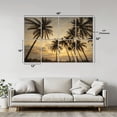 thumbnail image 2 of Rustic Farmhouse 8 Pack Art Acoustic Panels Sound Absorbing Black white photo palm trees Decorative Soundproof Wall Panels Self Adhesive for Nursery Game Room Bedroom 48"x32", 2 of 7